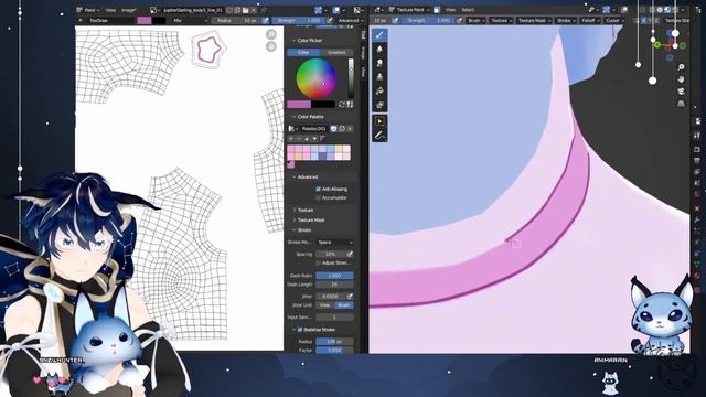 【3D Model】Jupiter Darling Commission - Timelapse