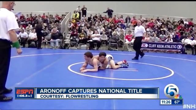 Grant Aronoff captures national title.