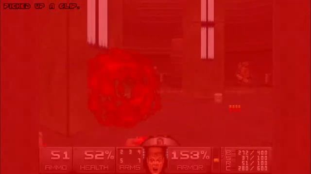 DOOM 2 - Back to Saturn X (Map 15: Tricyclic Looper): Ultra Violence 100%