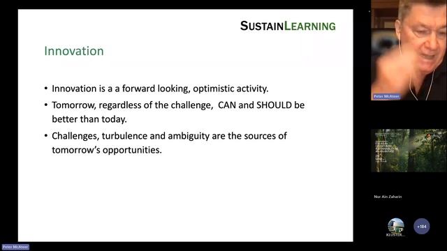 [WEBINAR] ESG AS AN OPPORTUNITY, SUSTAINABILITY AS AN ADVANTAGE | PETER MCATEER