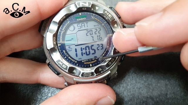 РЕВЮ НА ЩАСОВНИК CASIO PRO TREK PRW‐2500T‐7ER