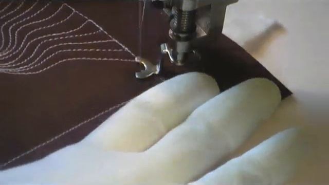 Super Easy Free Motion Quilting Tutorial - Wobbly Cosmos with Leah Day