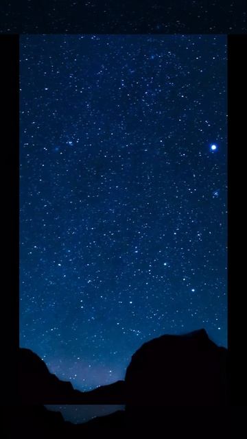 Stars Long Exposure Starry | Nature-themed Films #shorts #nature #naturelovers #naturethemedfilms