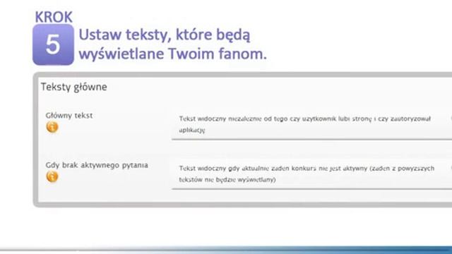 Aplikacja Konkursowa na Facebook-a