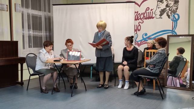 Сценка Собрание посвящённое первому полёту человека в космос из спектакля СССР Эпоха 60 х