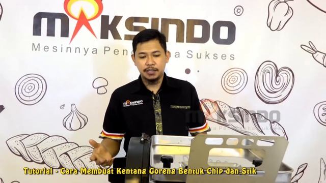 Cara Membuat Kentang Goreng Bentuk Chip dan Stik dengan Mesin Slicer Daging dan Buah MKS-MSL33