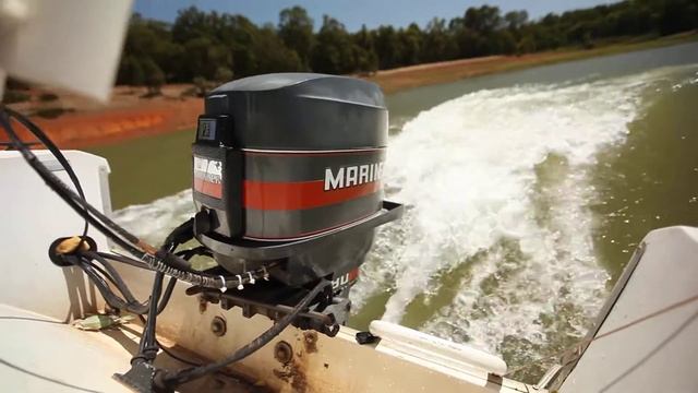 Boat Motor Sound 80hp Outboard - Mariner / Mercury
