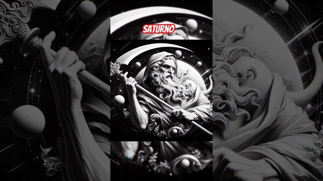 Saturno el dios de la mitología griega. #curiosidades #arqueología#history #mitos #astrology