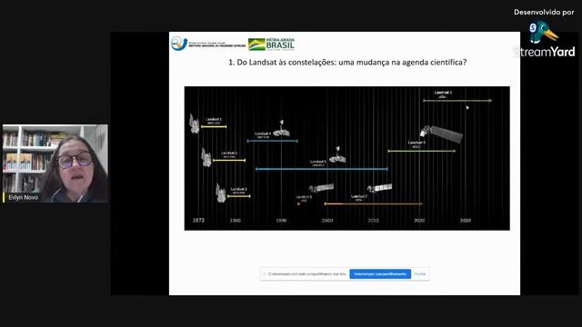 O projeto SERE: do Landsat-1 às constelações de satélites, do microscópico ao global