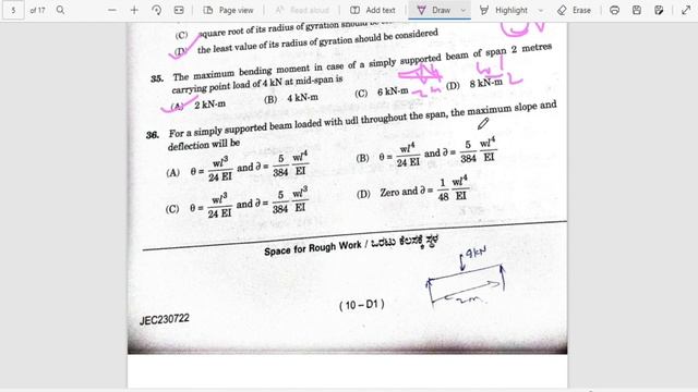KPTCL - 2022 JE KEY ANSWERS| SUBJECTWISE Q PAPER ANALYSIS | Check description for CIVIL engg course