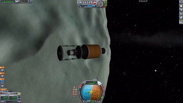 KSP - Delta IV Heavy to Minmus