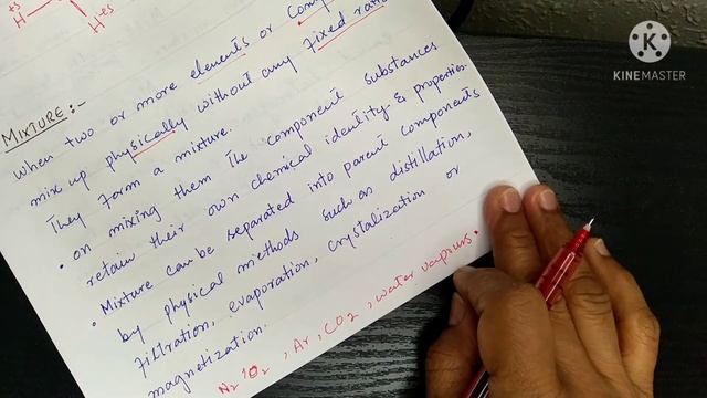 Compound and Mixture,Chemistry,class 9th., Page#7-9