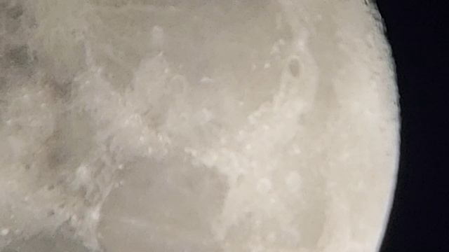 Lua crescente telescópio