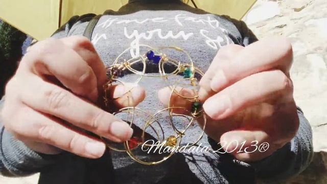 Mandala 2013® Mandala 3D made with brass and cristals handmade by @mandala_2013