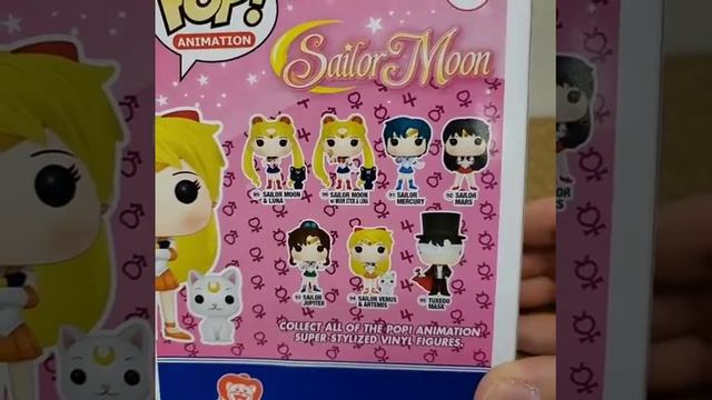 Fanko POP Sailor Moon Sailor Venus & Artemis: распаковка из США №88 | Shopoglot