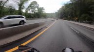 125 miles on the Yamaha XSR700, New York City to Poconos Pennsylvania