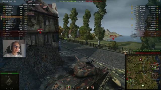 Dwa pazie na IS-6 - Pluton z Tatą - World of Tanks
