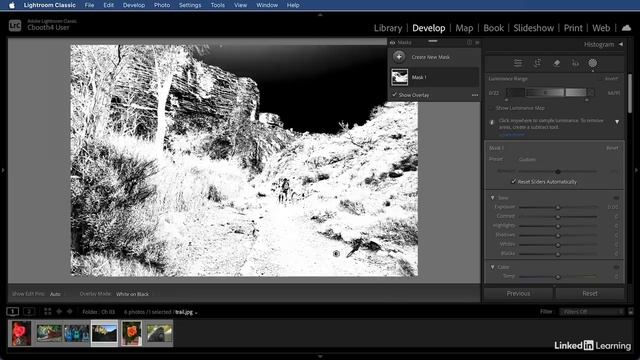 04-08 - Lightroom luminance range mask