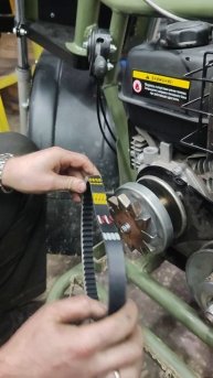 Быстрая замена ремня вариатора tav2-30 на мотовездеходе трицикле СР-32 Лайт Про