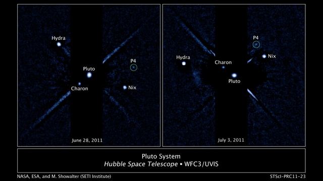 NASA's Hubble Discovers P4, Another Moon Around Pluto