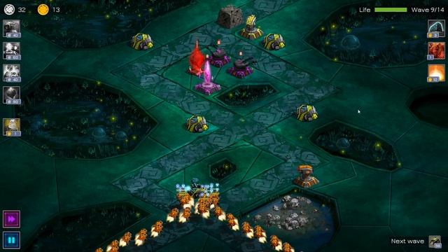 Ancient Planet - World 4 - Level 2 - Firefly Swamp