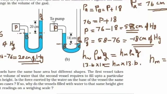 Class 11 Physics| Mechanical Properties of Fluids | NCERT Exercise Solutions Part 2