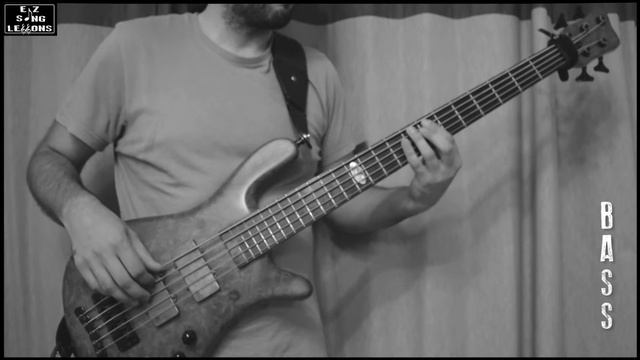 Son Et Lumiere Inertiatic ESP - Mars Volta  [BASS Cover/Lesson with TABS/Score] Slow Speed
