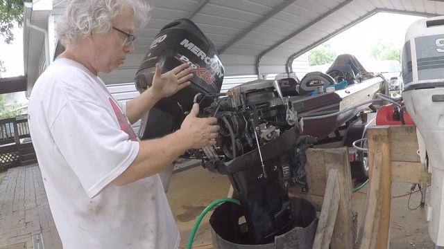 1983 Mercury 25hp 25XD Service Part 5 Final  #nashville #tennessee #percypriestlake