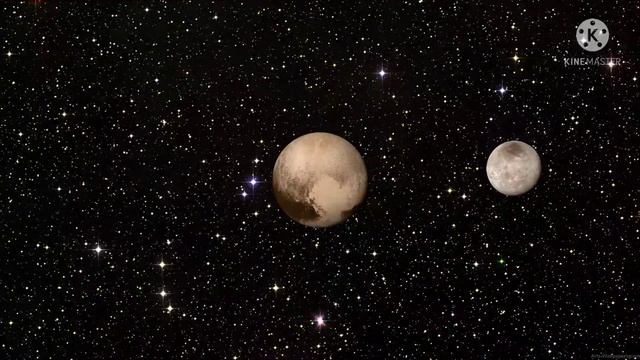 Charon Orbiting Pluto