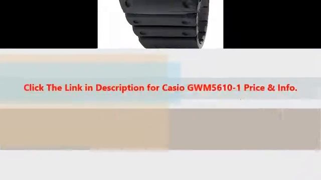 Hi!!! G-Shock GWM5610-1 Mens Sport Watch Reviews By minba