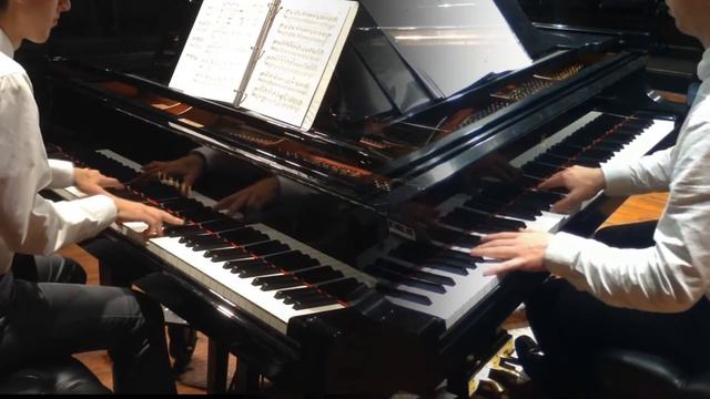 Holst Jupiter for 2 Pianos, from The Planets Op. 32