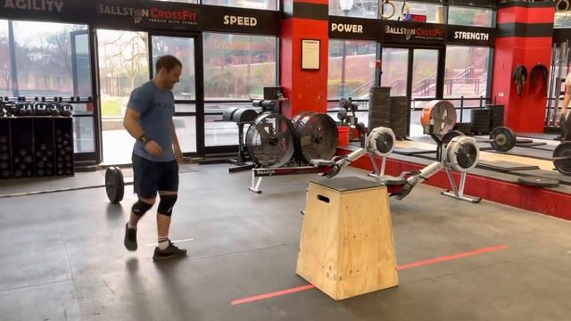 Logan Besougloff CF QF workout 3