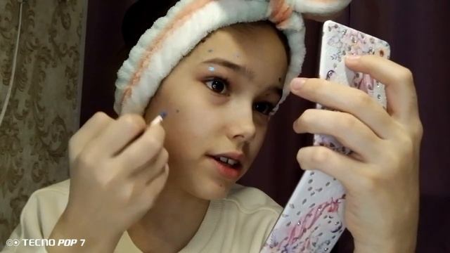макияж в стиле космос это что-то 😮😧можно ли 10 подпишеков🥺🙏