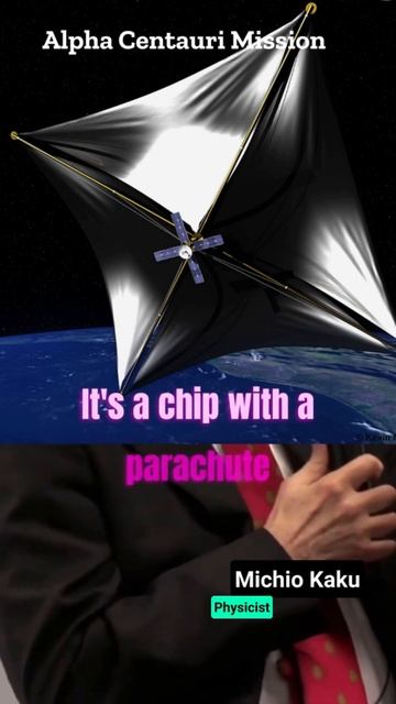 Space Mission to Nearest Star 🚀 Michio Kaku talks about STARSHOT #science #shorts #astro #mission