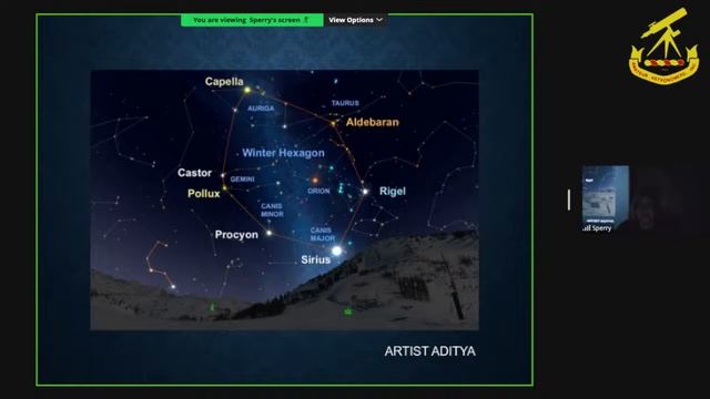 AAI Presents: Fridays @ Sperry - What's Up: A Down to Earth Sky Guide