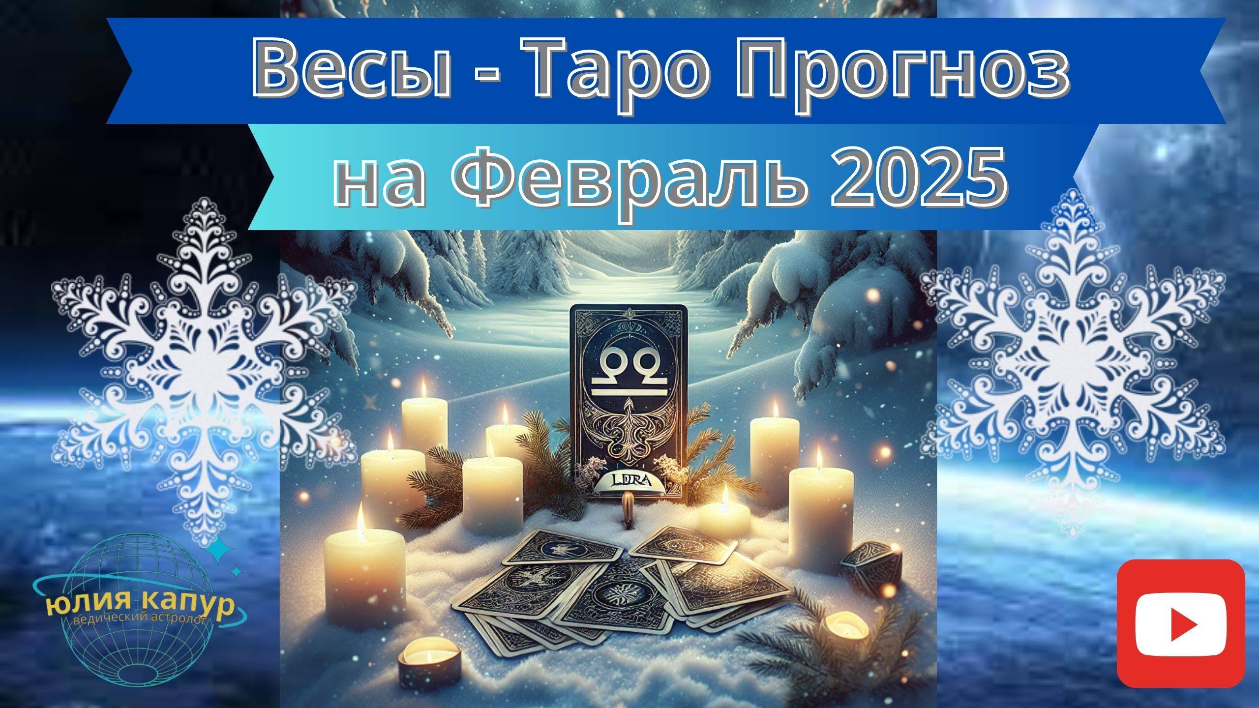 ВЕСЫ ♎ - ТАРО ПРОГНОЗ НА ФЕВРАЛЬ 2025 от Юлии Капур