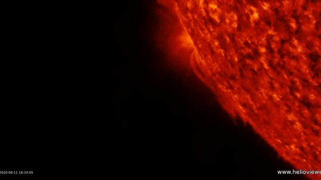 AIA 304 (2020-08-11 07:04:17 - 2020-08-12 01:01:05 UTC)