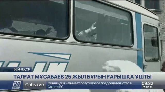 Талғат Мұсабаев осыдан 25 жыл бұрын ғарышқа ұшты