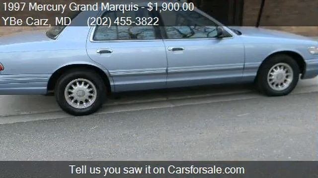 1997 Mercury Grand Marquis LS For Sale In Capitol Heights, M