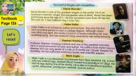 ENGLISH YEAR 6 UNIT 13 OVERCOMING THE ODDS(SUCCESSFUL PEOPLE WITH DISABILITIES)