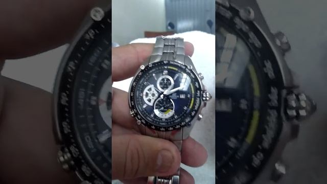 Cómo alinear las agujas del reloj Casio edifice 543