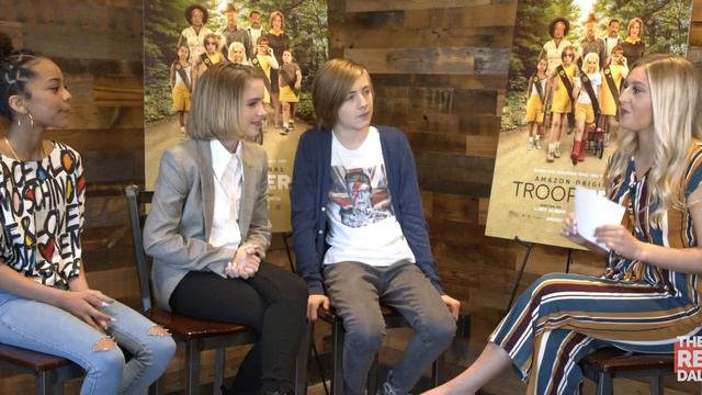 Interview with the cast of Amazon's TROOP ZERO | The Reel Dallas