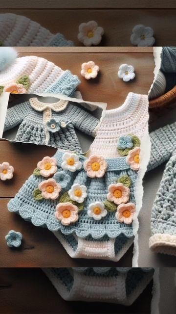 Милая вязаная одежда для малышей //Cute knitted clothes for babies, inspiration ideas #crochet