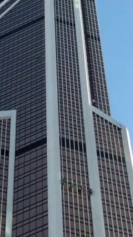 МЕРКУРИЙ СИТИ, работа промышленых альпинистов!