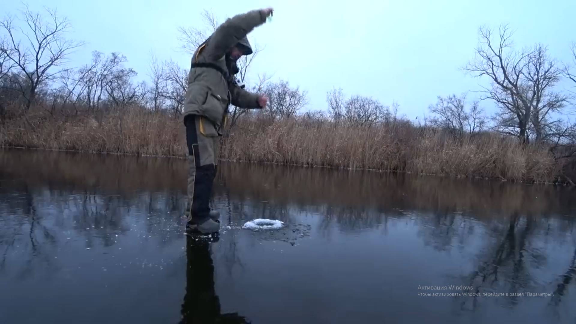 Эта блесна как всегда выручает. Зимняя рыбалка