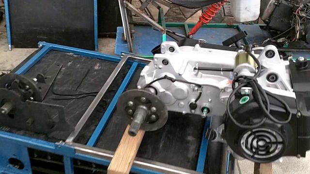 Изготовление снегохода с гусеницей шириной 500мм. часть 4