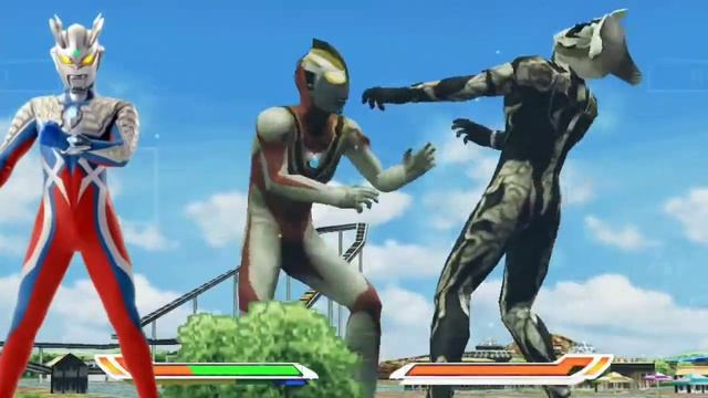 ULTRAMAN GAIA VS DARKNES - ULTRAMAN FIGHTING EVOLUTION