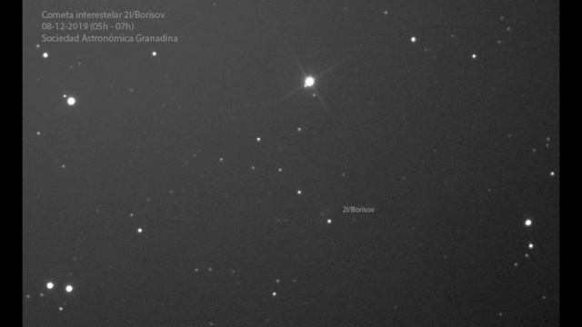 2I Borisov, el cometa interestelar