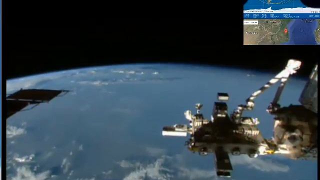Вид на Землю с космоса. МКС онлайн. / View of Earth from space. ISS online