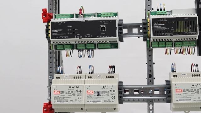 Щит локализации протечек на Crestron.